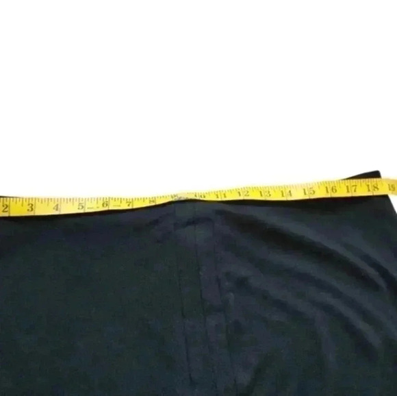 Fever London City Knightly Skirt Black Pencil Center Seam Women's plus size 14 - Picture 7 of 9